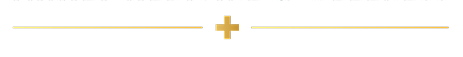 Decorative divider line with medical cross icon